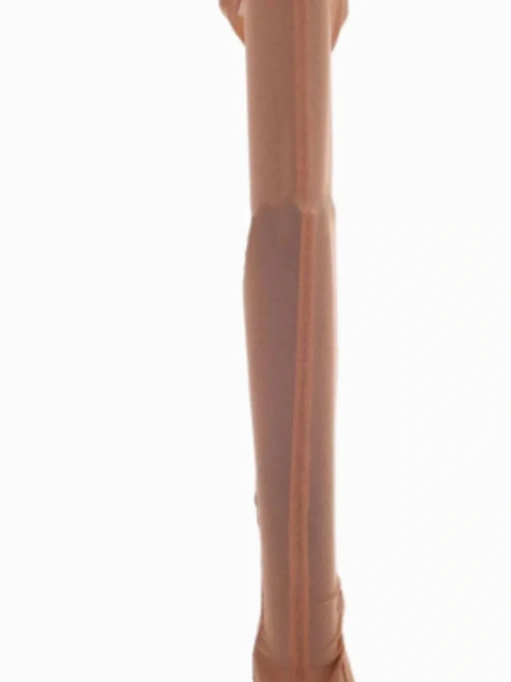 Steve Madden Beverly Women’s Open-Toe Mesh Knee-High Boot in Blush